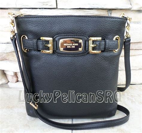 michael kors hamilton large leather crossbody|mk crossbody on sale.